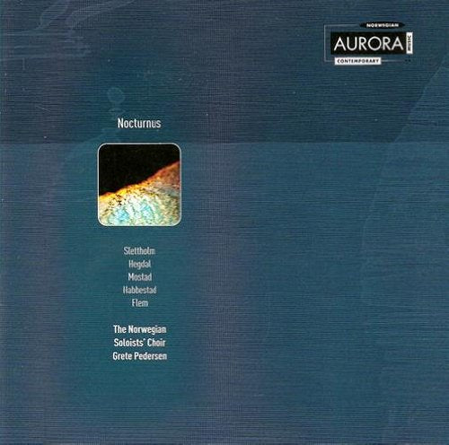 A blue CD cover with abstract artwork and white text listing song titles and artists.
