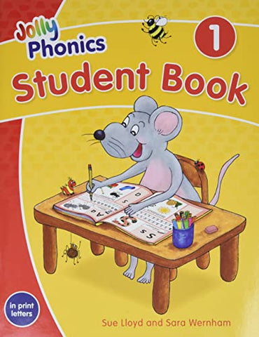 Jolly Phonics Student Book 1: In Print Letters (American English Edition)