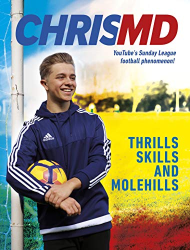 "Book cover featuring a smiling man holding a soccer ball, wearing a blue Adidas jacket."