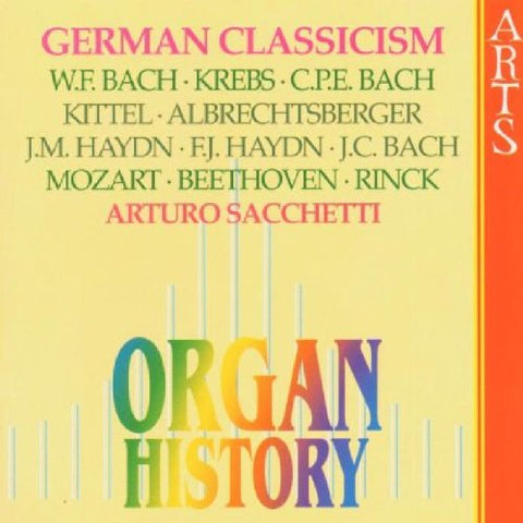 Wilhelm friedemann Bach - Organ History - German Classicism [CD]