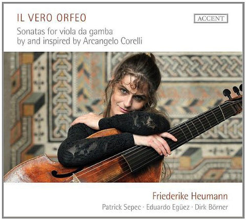 Heumann/sepec/eguez/borner - Il vero Orfeo - Sonatas for Viola da gamba [CD]