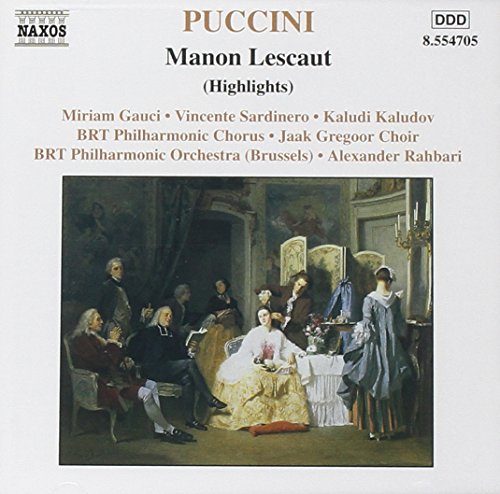 "CD cover with painting of people in 18th-century attire in an ornate room."