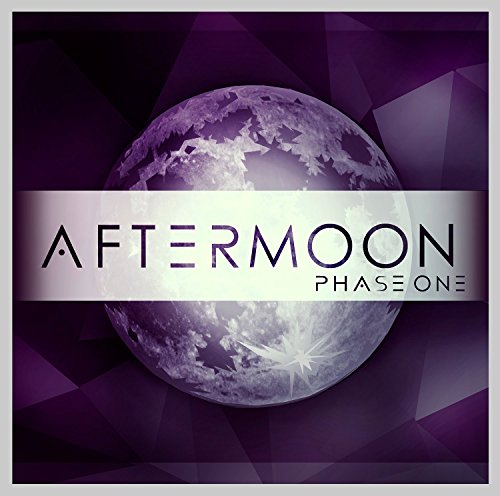A purple-toned album cover featuring a moon and the title "AFTERMOON PHASE ONE".
