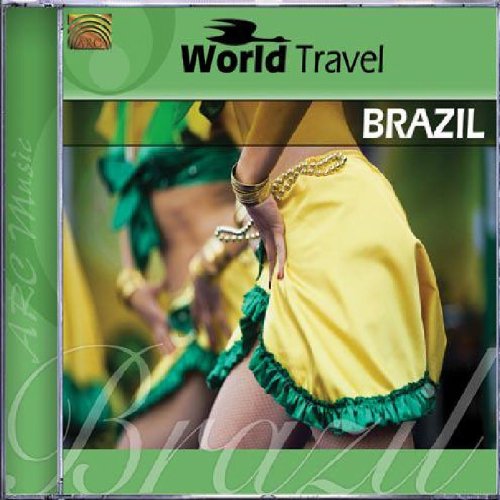 "CD cover featuring a dancer in a yellow and green costume, with 'Brazil' text."