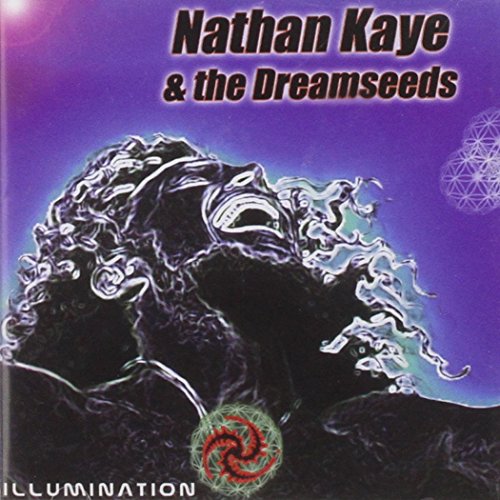 "CD cover art featuring a man with flowing hair and a purple background."