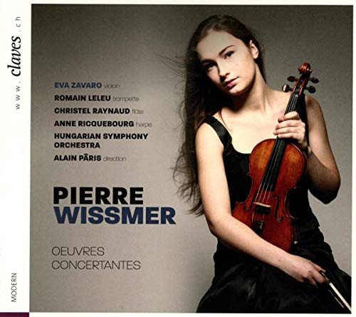 CD cover featuring a woman holding a violin, with text listing performers.