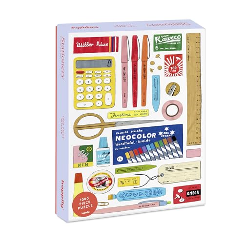 Stationery / 1,000 Piece Jigsaw Puzzle for Adults from Happily