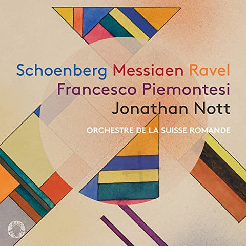 Francesco Piemontesi  Orchestr - Messiaen: Oiseaux exotiques, Ravel: Piano Concerto in G Major, Schoenberg: Piano Concerto [CD]