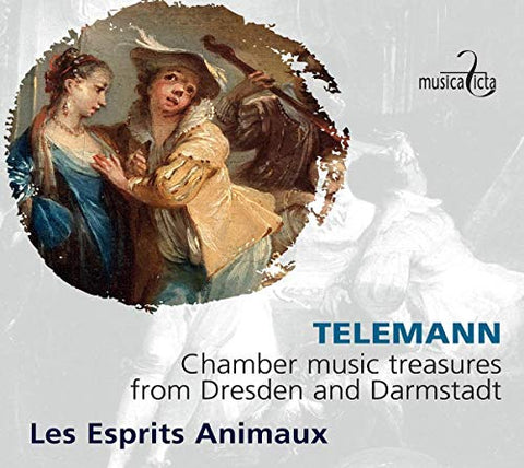 Les Esprits Animaux - Telemann: Chamber Music Treasures from Dresden and Darmstadt [CD]