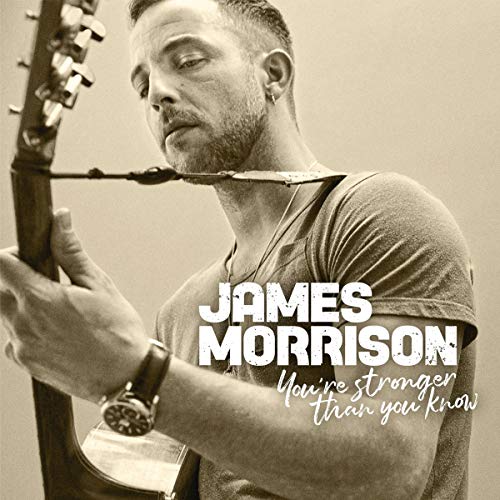 "Album cover featuring James Morrison holding a guitar, sepia-toned, with title and artist name."