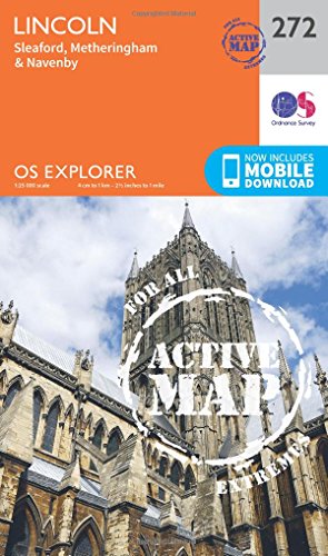 OS Explorer Map Active (272) Lincoln (OS Explorer Active Map)