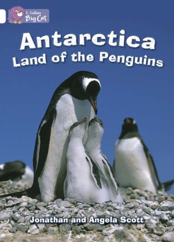 Antarctica: Land of the Penguins: A non-chronological report about the coldest environment on Earth. (Collins Big Cat): Band 10/White