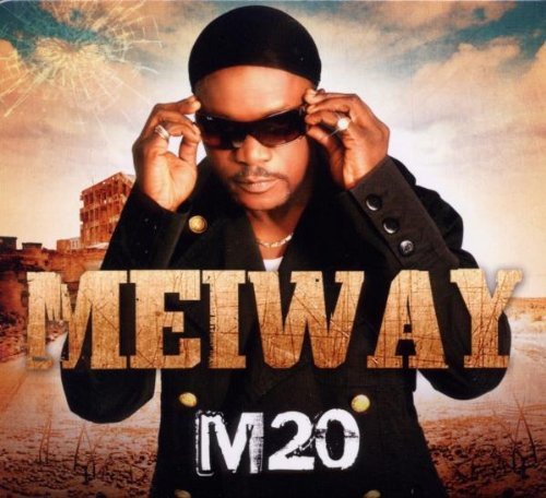 Man in black jacket and sunglasses with "MEIWAY" and "M20" text overlay on album cover.