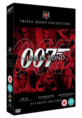 James Bond Ultimate Edition - Dr. No/Live And Let Die/Die Another Day [DVD] [1962]