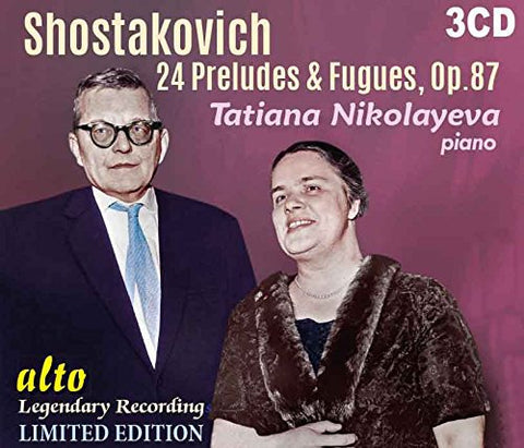 D. Shostakovich - Shostakovich 24 Preludes & Fugues [CD]