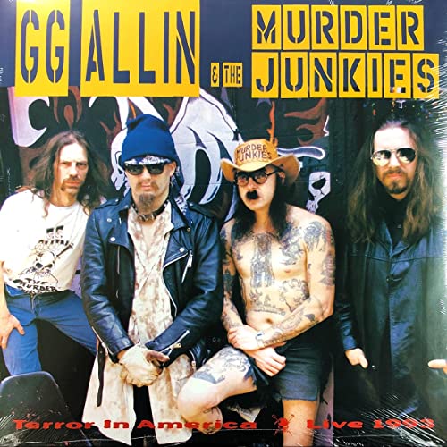Gg Allin & The Murder Junkies - Terror In America (Clear Green Vinyl) [VINYL]