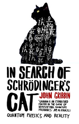"Book cover with a black cat silhouette filled with mathematical symbols and text."