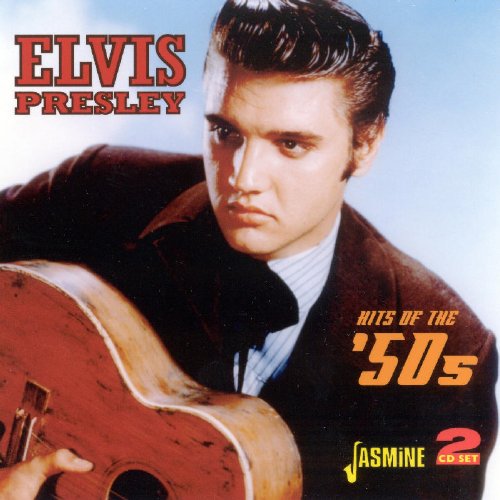 Elvis Presley CD cover featuring Elvis holding a guitar, with title and artist name.