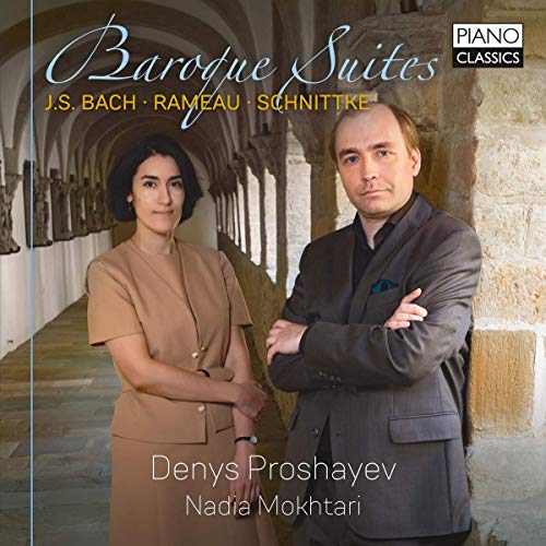 "CD cover featuring a man and woman standing in an arched stone hallway."