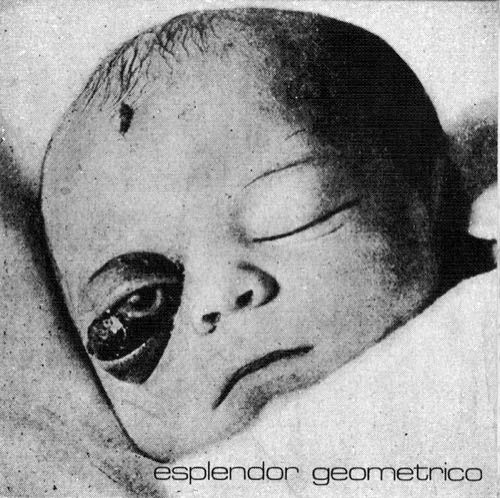 Black and white vinyl album cover featuring a close-up of a baby's face.