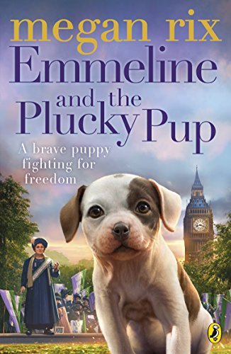 "Book cover featuring a puppy, man in robes, and Big Ben in the background."