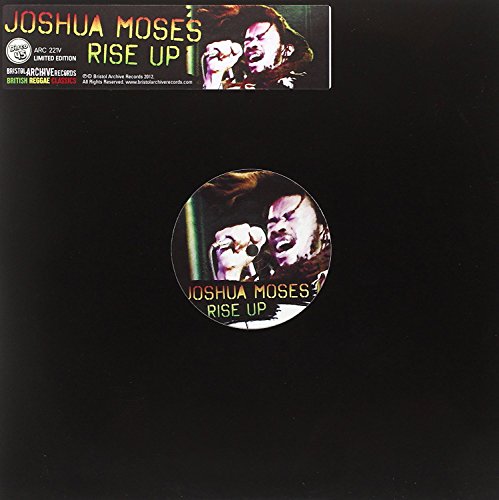 Vinyl record sleeve and disc with a man holding a microphone.