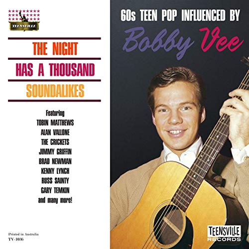 Various Artists - The Night Has A Thousand Soundalikes (60S Teen Pop Influenced By Bobby Vee) [CD]
