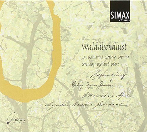A CD cover with a yellow-toned tree design and black, handwritten-style text.