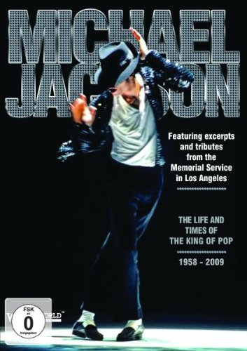 DVD cover featuring Michael Jackson dancing, wearing a fedora and leather jacket, on a black background.