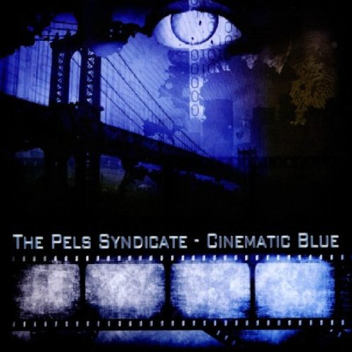 "Album cover with a blue-toned image of an eye and film strip."