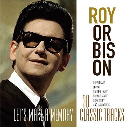 Roy Orbison CD cover featuring a man in sunglasses and a black suit.