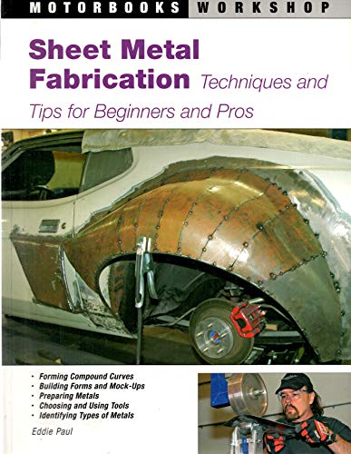 Book cover showing a car with a custom metal fender and a metalworker.