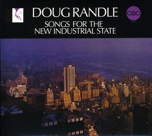 "CD album cover with cityscape at dusk and artist name Doug Randle."