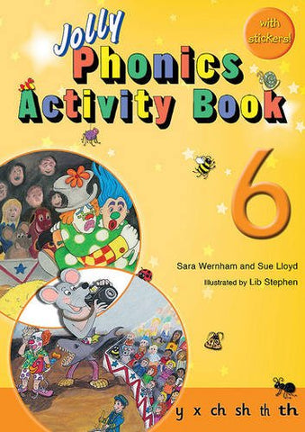 Jolly Phonics Activity Book 6: In Precursive Letters (British English edition)