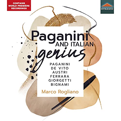 Marco Rogliano - Paganini And Italian Genius [CD]