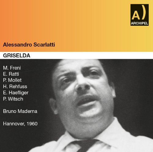 CD cover with a black-and-white man's portrait and orange gradient background.