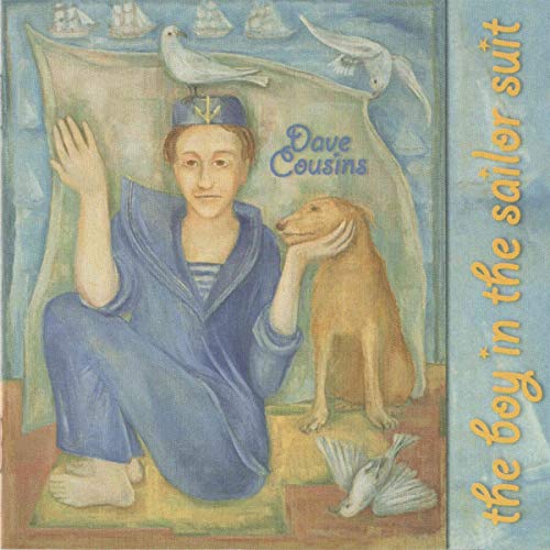 Album cover art: boy in sailor suit with dog, surrounded by seagulls and sailboats.