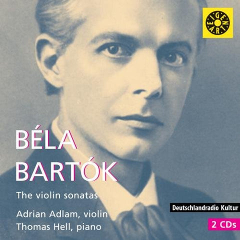 Adrian Adlam / Thomas Hell - Bela Bartok - The Violin Sonatas [CD]