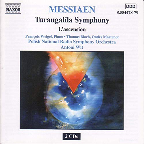 Soloistspolish Nrso - Olivier Messiaen: Turangalîla Symphony; L'ascension [CD]