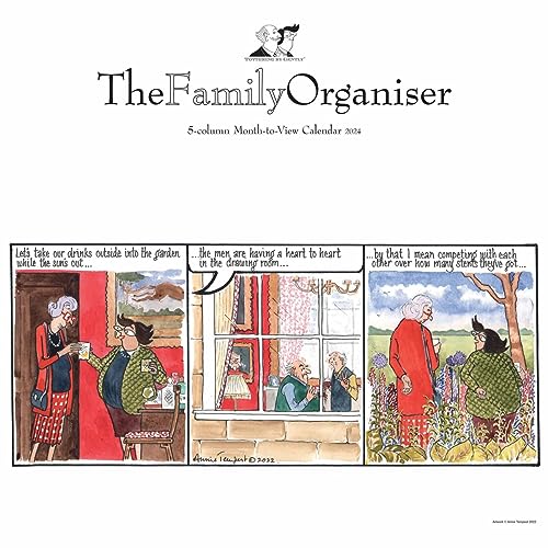 Tottering By Gently Wall Planner 2024