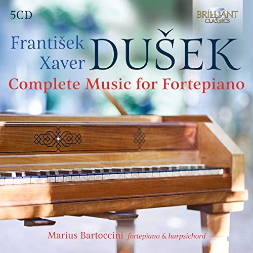 Marius Bartoccini - Dusek (Frantisek Xaver): Complete Music for Fortepiano [CD]