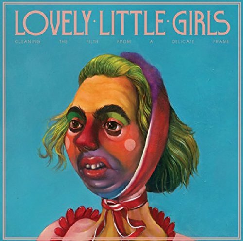 Album cover art featuring a distorted, multi-colored portrait of a woman against a blue background.