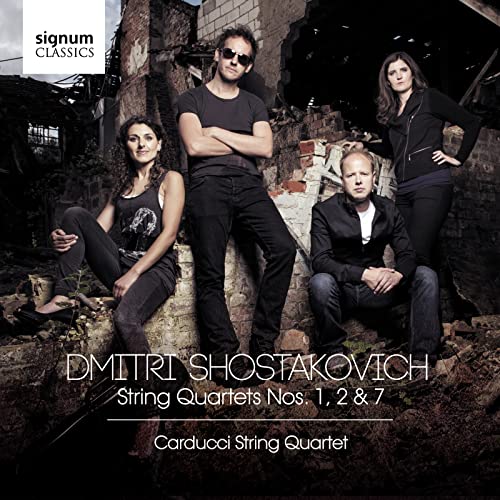 Carducci Quartet - Shostakovich: String Quartets Nos. 1, 2 & 7 [CD]