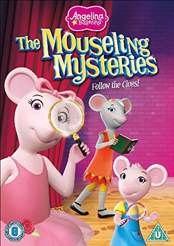 "DVD cover featuring three cartoon mice, one holding a magnifying glass."