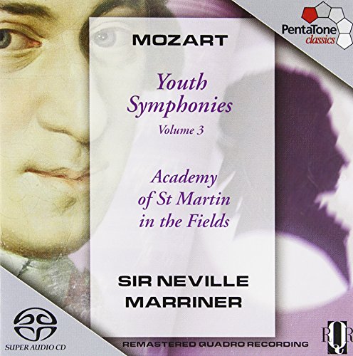 Neville Marriner; Amf - Mozart: Jugendsymphony 8919+Vo [CD]