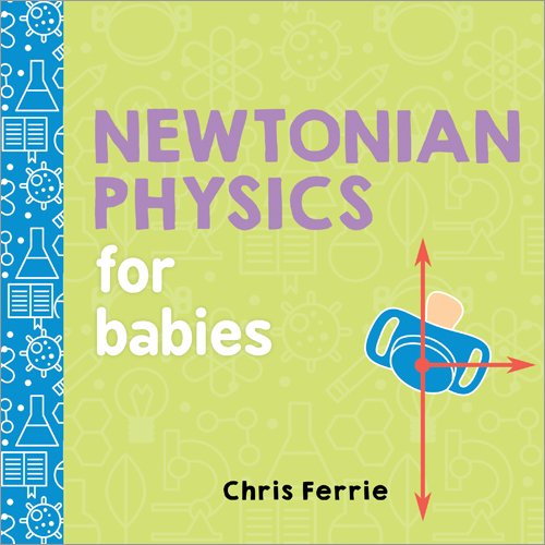 "Book cover with blue baby bottle graphic, purple and white text on green background."