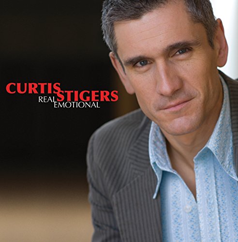 Curtis Stigers' album cover featuring a man in a suit and blue shirt.