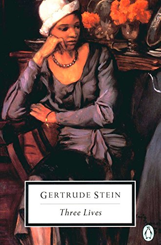 "Book cover featuring a painting of a woman sitting on a red sofa."