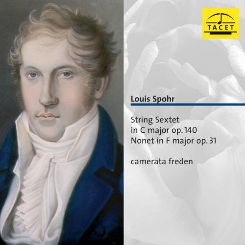 CD cover featuring a portrait of Louis Spohr with musical composition details.