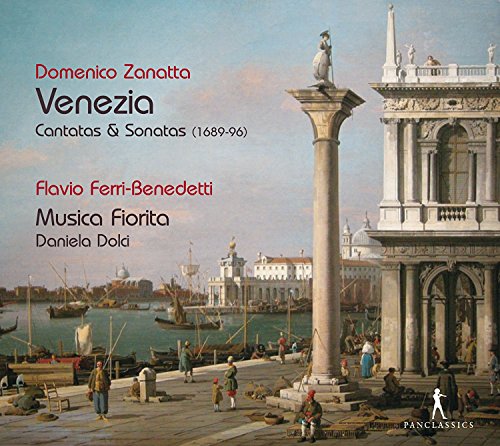 A CD cover featuring a 17th-century Venetian harbor scene with ornate architecture.